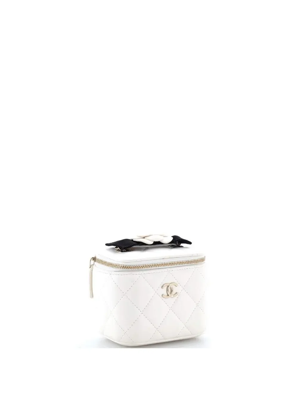 Chanel Camellia Bow Vanity Case With #292107C27B